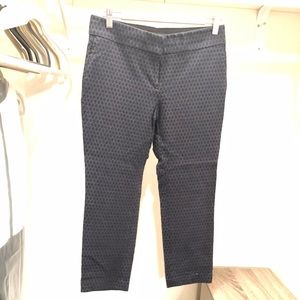 Petite 4 Ann Taylor patterned pants - Devin Fit